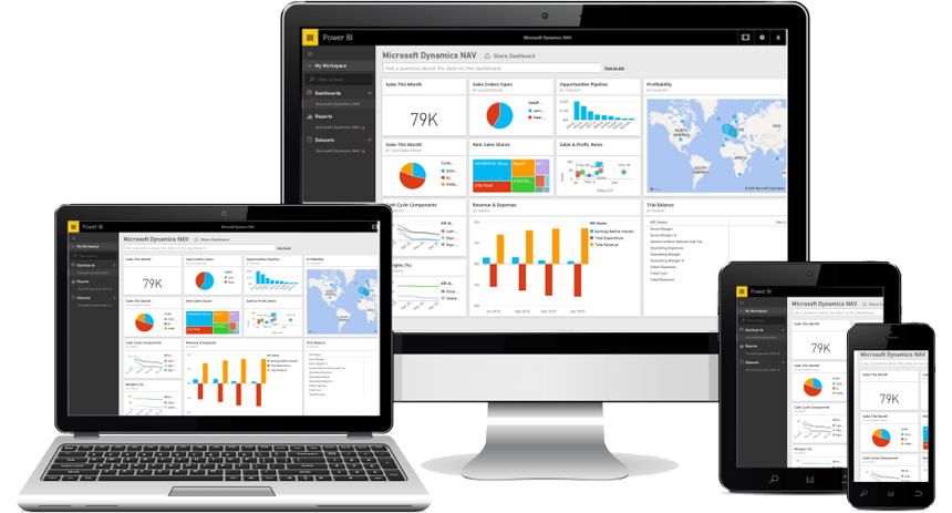 Adaptive Power BI interface