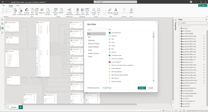 Integrate Power BI with a variety of data sources